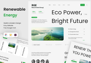 UI/UX Renewable Energy